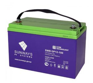 Аккумуляторная батарея SUNWAYS GP 12-100